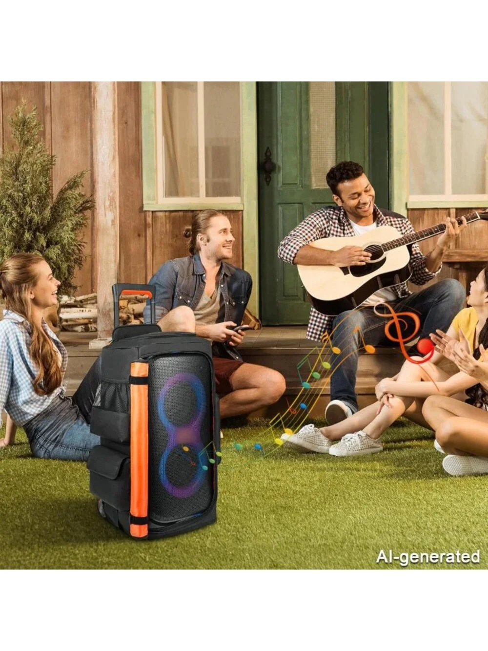 Speaker Case for JBL PartyBox 320/310 - Durable, Stylish Protection & Bottomless